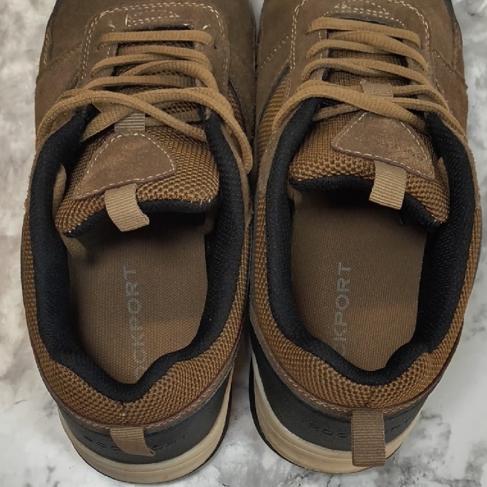 Rockport Men's Dickinson Lace-Up Trekker Brown Walking Shoe , Size 9 - Picture 8 of 10
